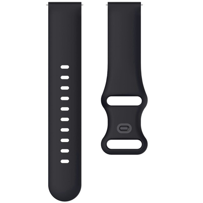 Estuyoya Correa silicona Doble Cierre Samsung Galaxy Watch 6 - 44mm Negro