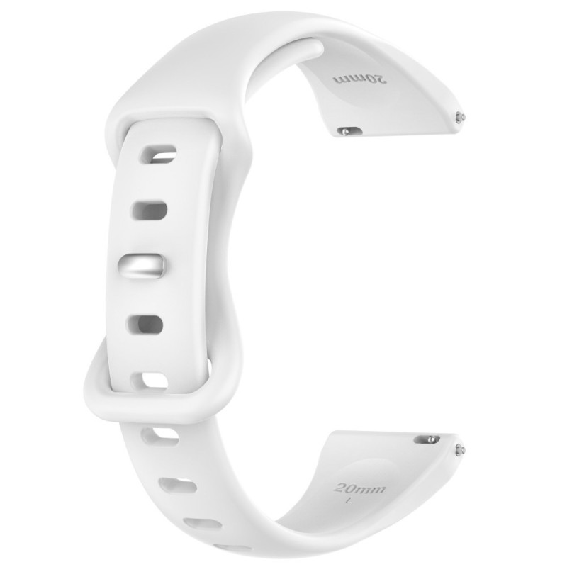 Estuyoya Correa silicona Fina Samsung Galaxy Watch 6 - 44mm Blanco