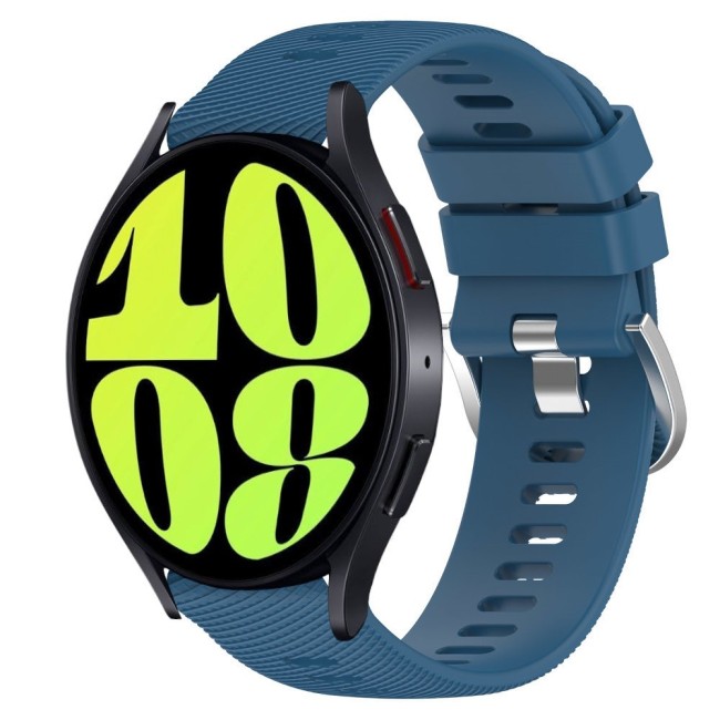 Estuyoya Correa silicona Hebilla Deportiva Samsung Galaxy Watch 6 - 44mm Azul