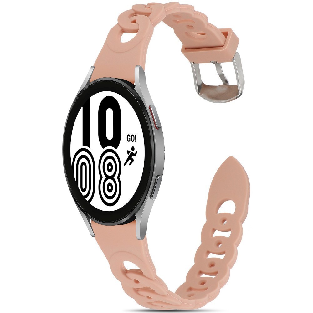 Estuyoya Correa silicona Diseño Cadena Samsung Galaxy Watch 4 - 44mm Rosa