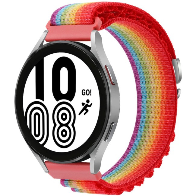 Estuyoya Correa loop nylon Samsung Galaxy Watch 4 - 44mm Rainbow