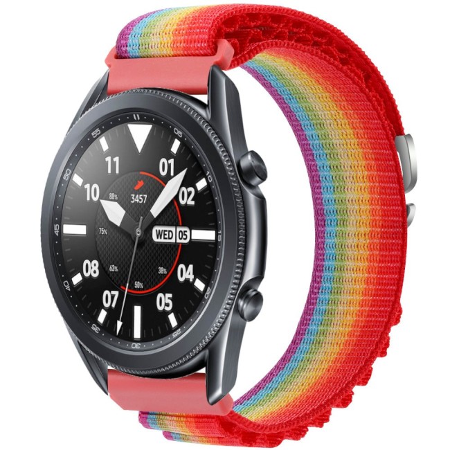 Estuyoya Correa loop nylon Samsung Galaxy Watch 3 - 45mm Rainbow