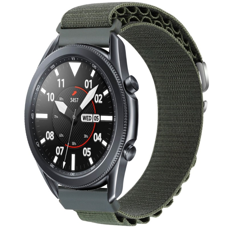 Estuyoya Correa loop nylon Samsung Galaxy Watch 3 - 45mm Verde Militar