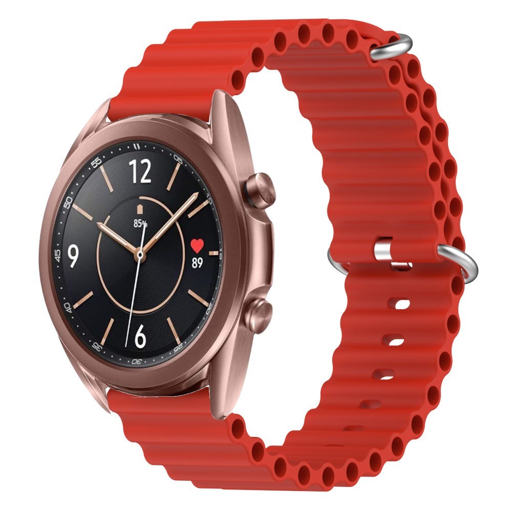 Estuyoya Correa silicona Ocean Samsung Galaxy Watch 3 - 41mm rojo