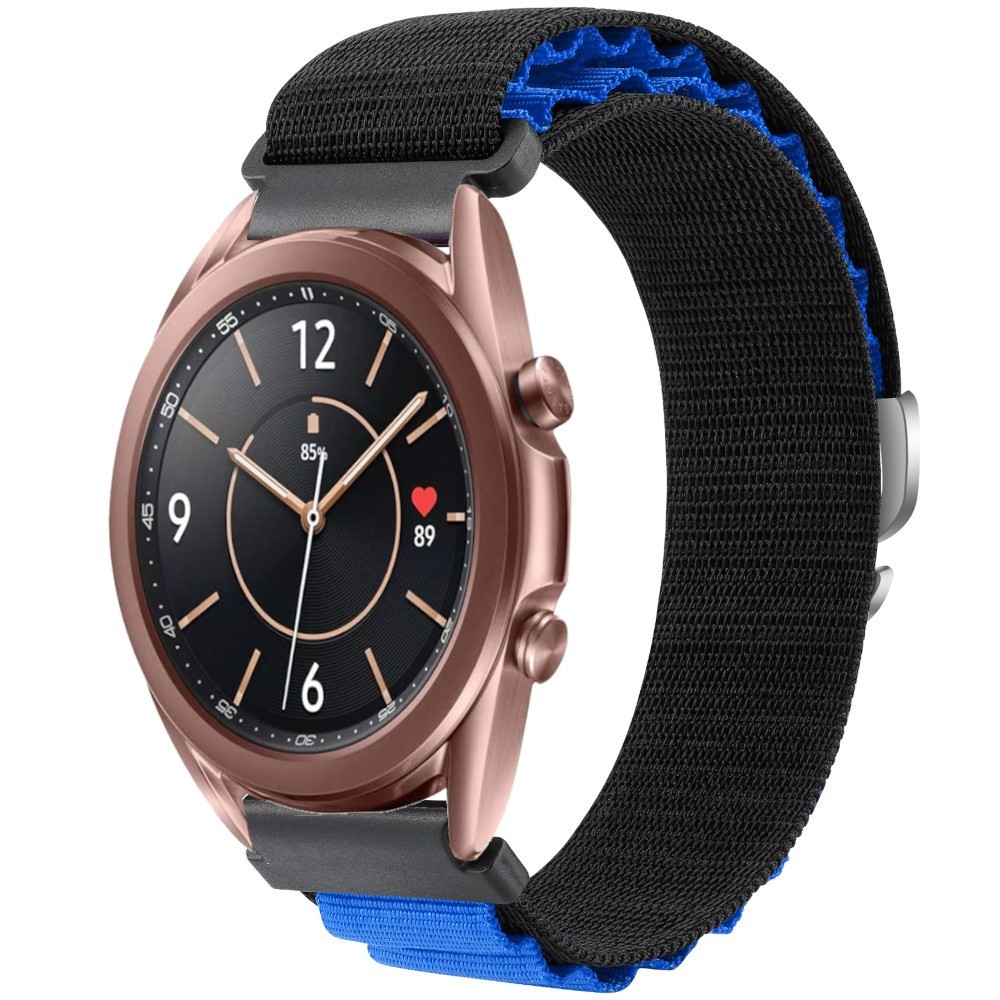 Estuyoya Correa loop nylon Samsung Galaxy Watch 3 - 41mm Negro,Azul