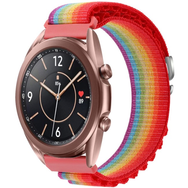 Estuyoya Correa loop nylon Samsung Galaxy Watch 3 - 41mm Rainbow