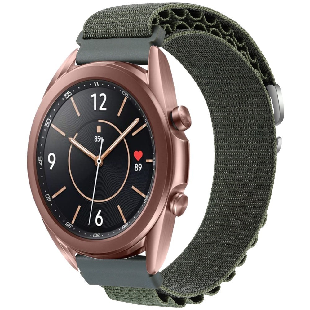 Estuyoya Correa loop nylon Samsung Galaxy Watch 3 - 41mm Verde Militar