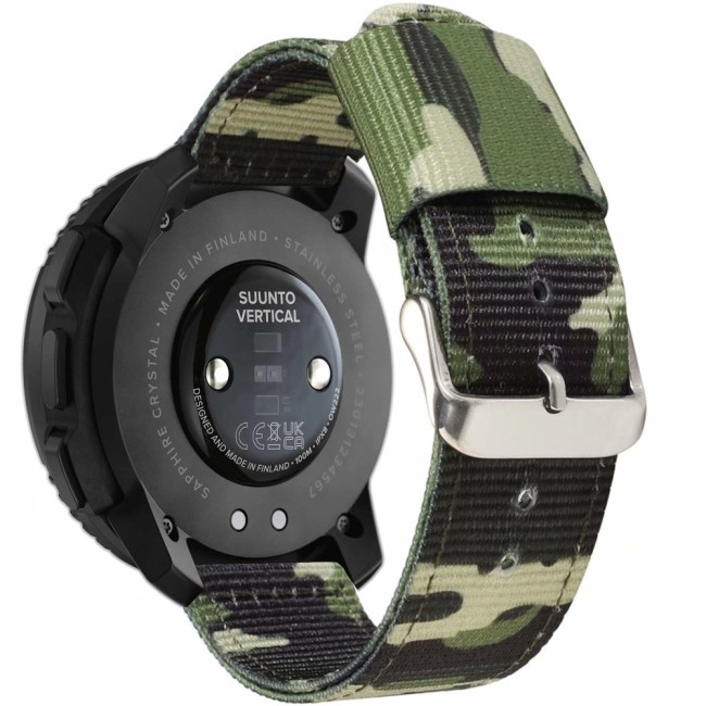 Estuyoya Correa nylon Suunto Vertical Camuflaje Verde