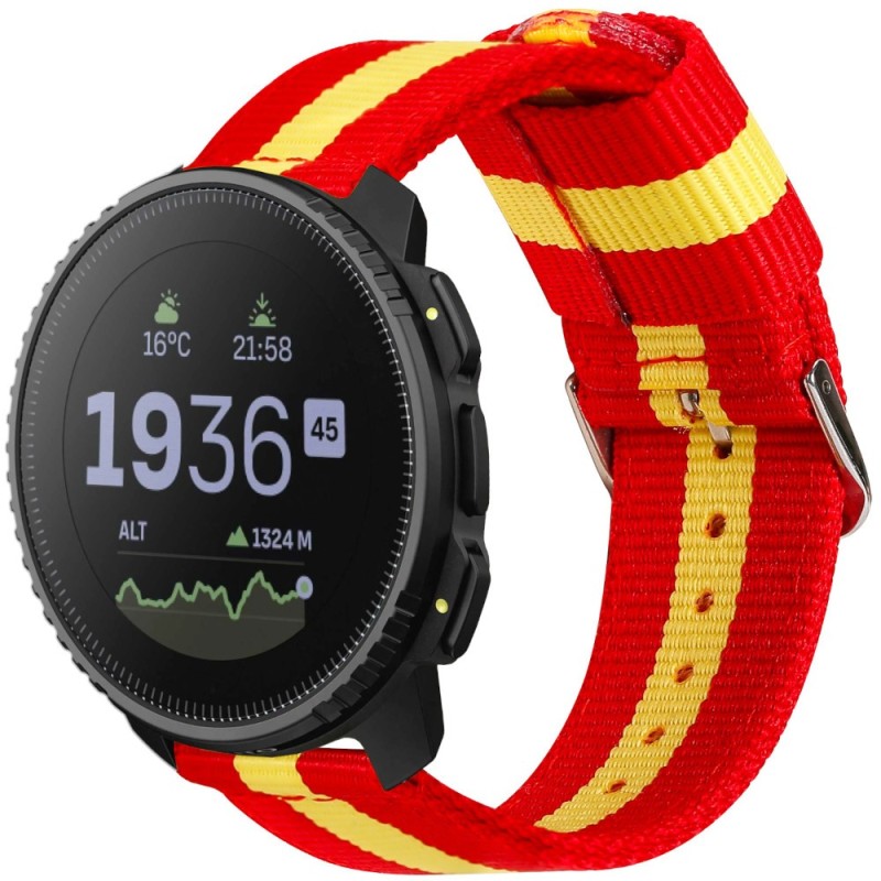 Estuyoya Correa nylon Suunto Vertical España rojigualda