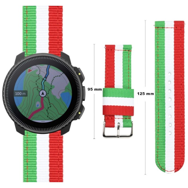 Estuyoya Correa nylon Suunto Vertical Italia