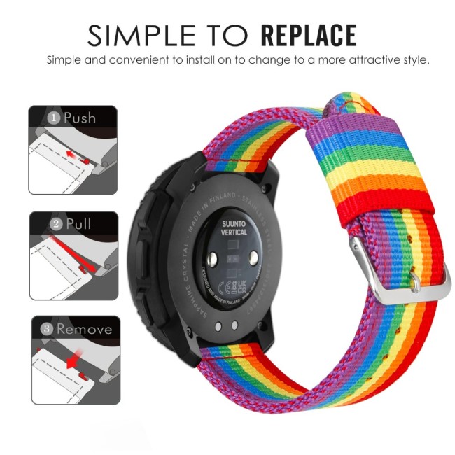 Estuyoya Correa nylon Suunto Vertical lgtbi