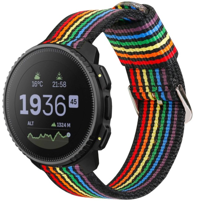 Estuyoya Correa nylon Suunto Vertical lgtbi black