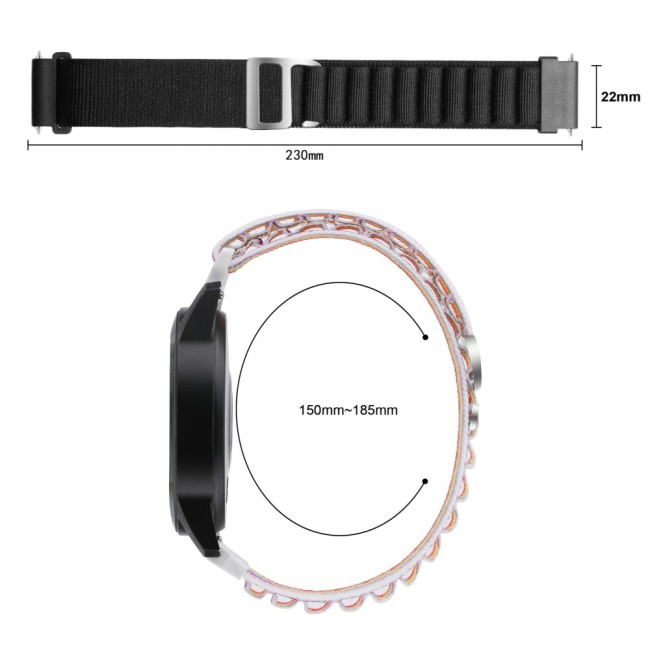 Estuyoya Correa loop nylon Suunto Vertical Negro