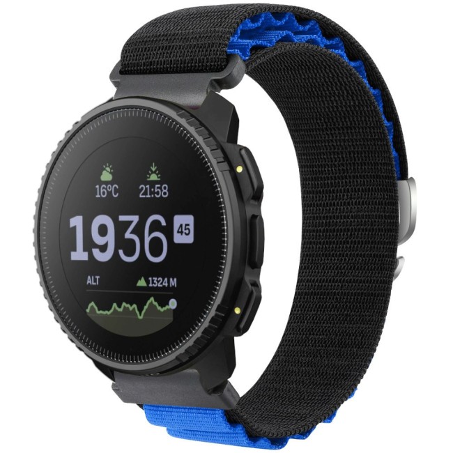 Estuyoya Correa loop nylon Suunto Vertical Negro,Azul