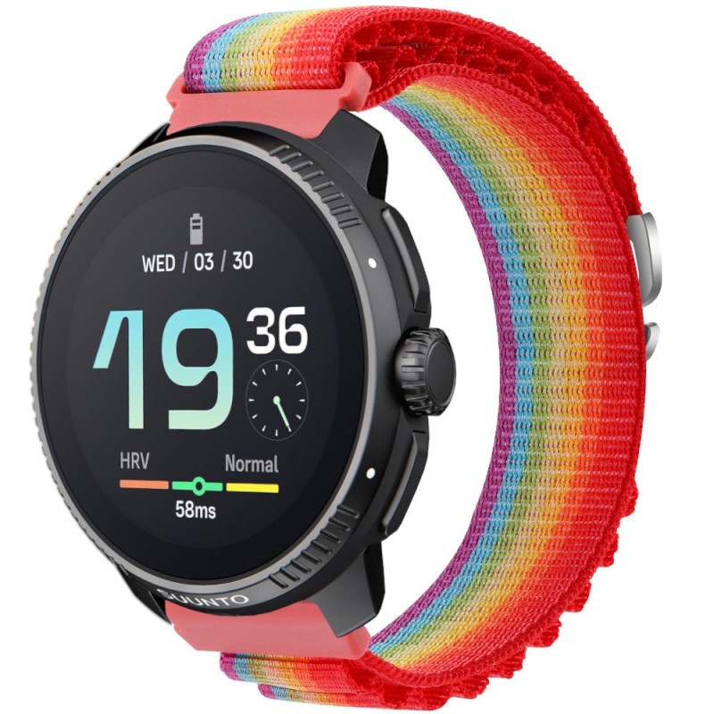 Estuyoya Correa loop nylon Suunto Race Rainbow