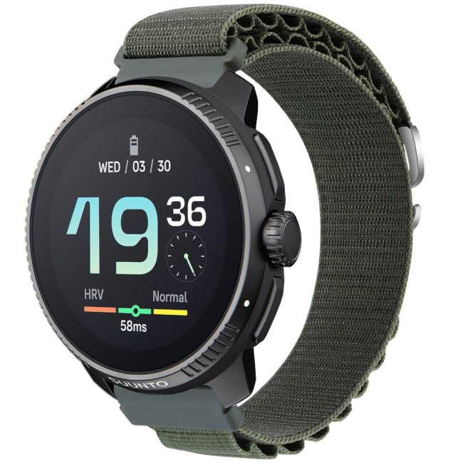 Estuyoya Correa loop nylon Suunto Race Verde Militar