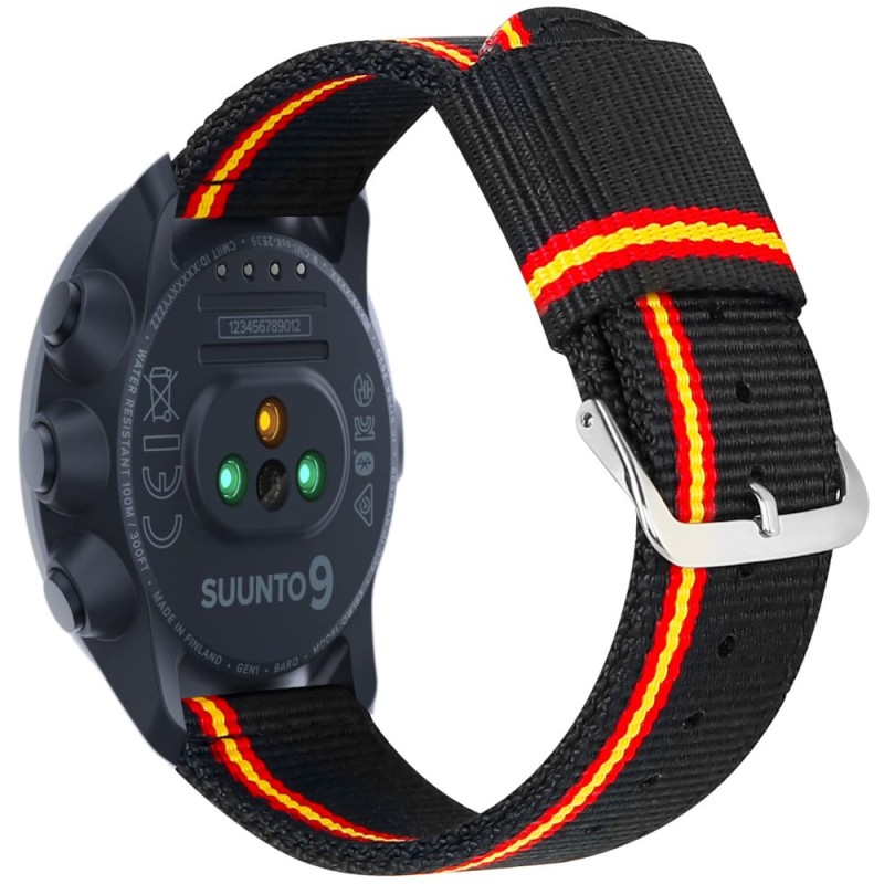 Estuyoya Correa nylon Suunto 9 (Baro) España lineblack