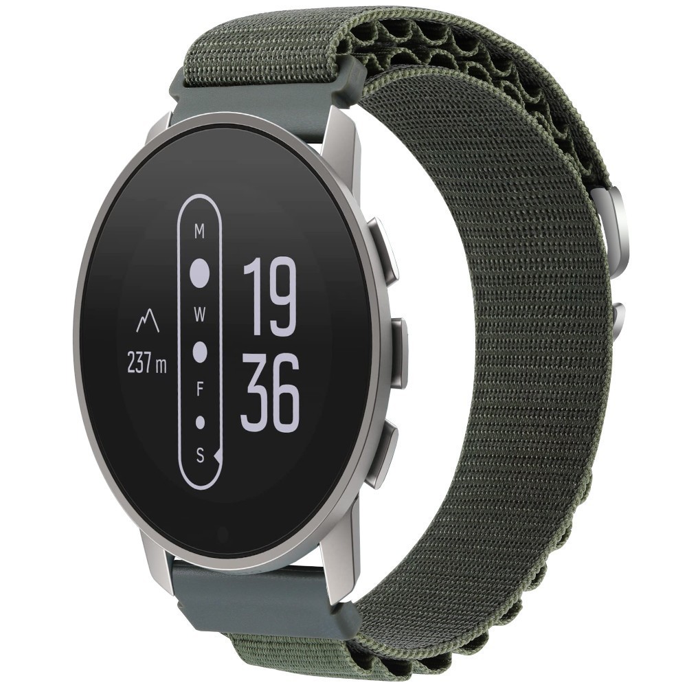 Estuyoya Correa loop nylon Suunto 9 Peak Pro Verde Militar