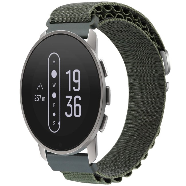 Estuyoya Correa loop nylon Suunto 9 Peak Verde Militar