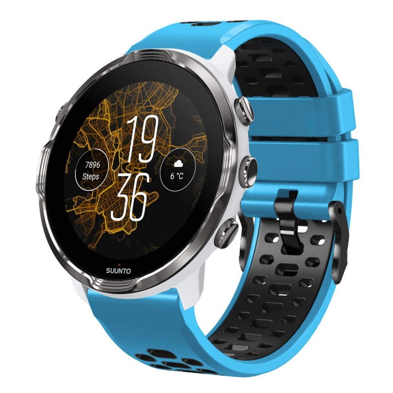 Estuyoya Correa silicona Deportiva Suunto 7 azul