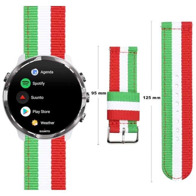 Estuyoya Correa nylon Suunto 7 Italia