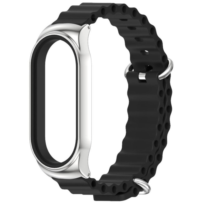 Estuyoya Correa silicona Ocean Xiaomi Mi Band 8 negro