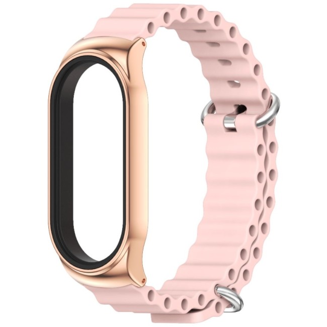 Estuyoya Correa silicona Ocean Xiaomi Mi Band 8 rosa