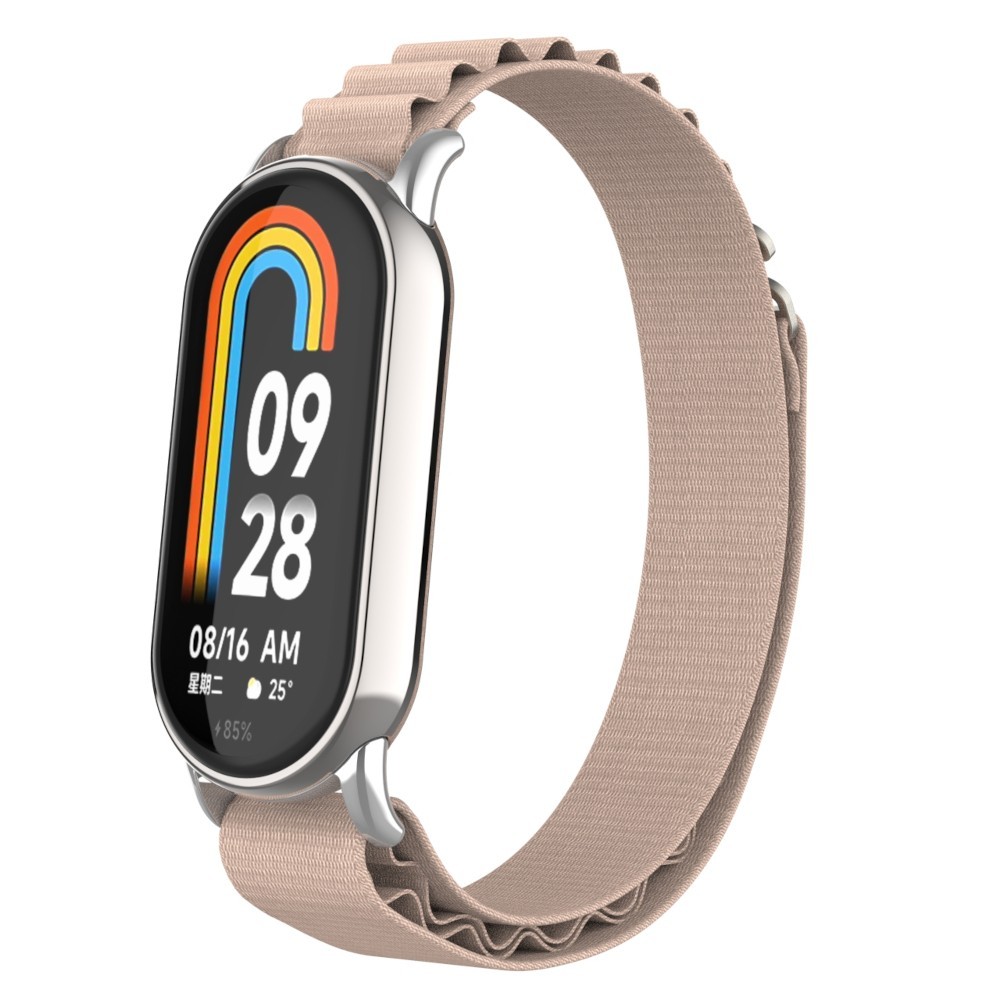 Estuyoya Correa loop nylon Xiaomi Mi Band 8 Beige