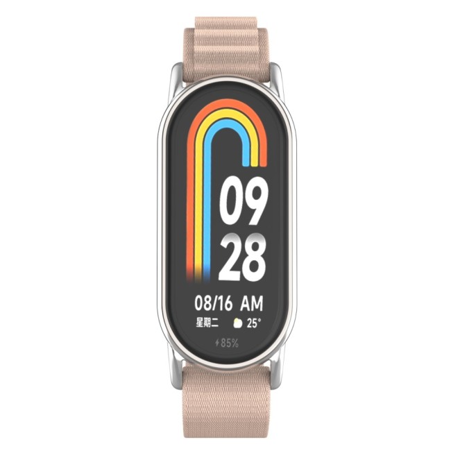 Estuyoya Correa loop nylon Xiaomi Mi Band 8 Beige