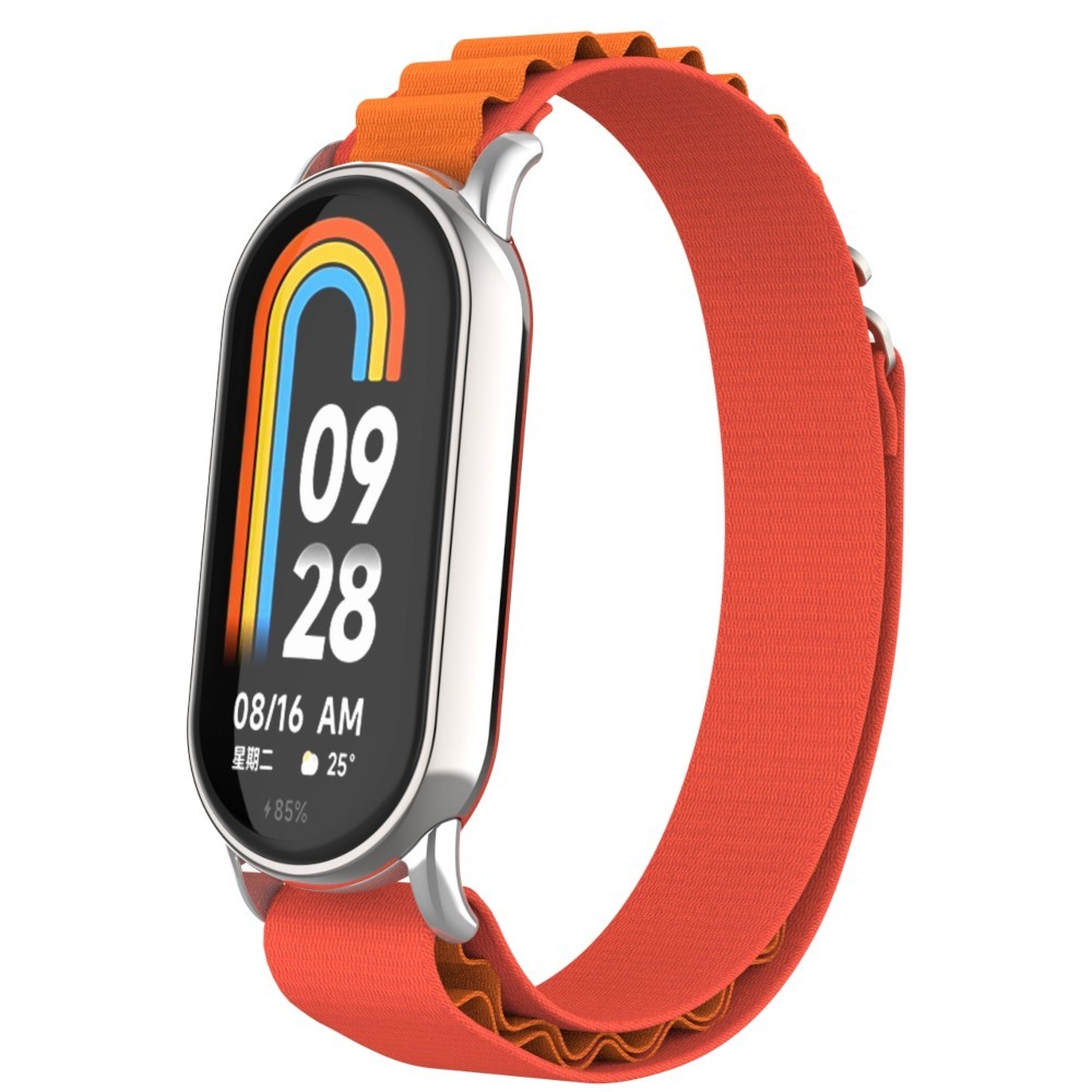 Estuyoya Correa loop nylon Xiaomi Mi Band 8 Naranja