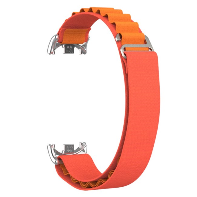 Estuyoya Correa loop nylon Xiaomi Mi Band 8 Naranja