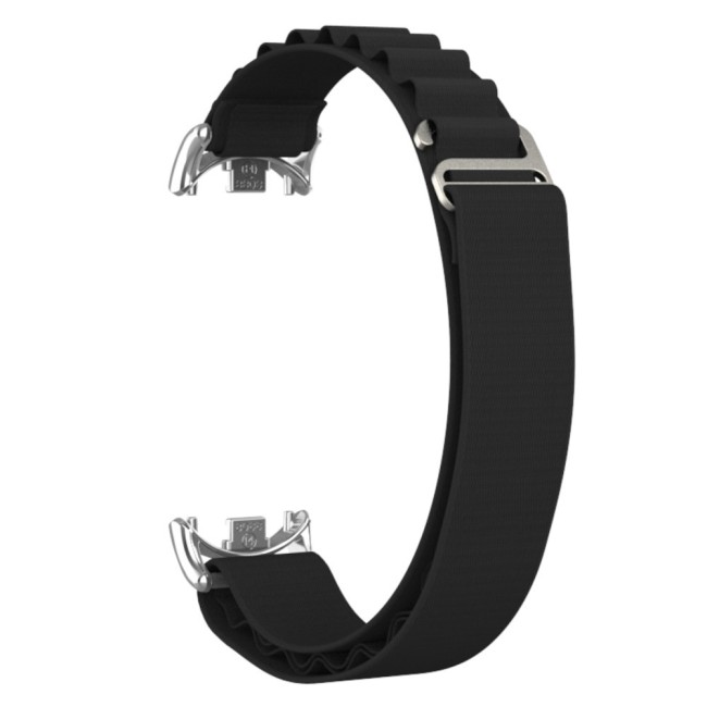 Estuyoya Correa loop nylon Xiaomi Mi Band 8 Negro