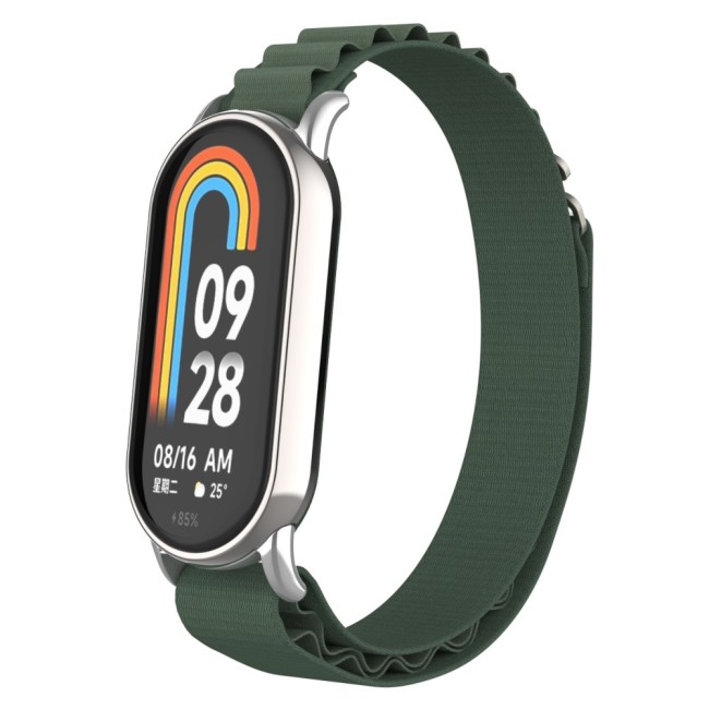 Estuyoya Correa loop nylon Xiaomi Mi Band 8 Verde