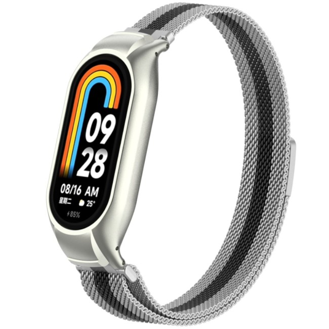 Estuyoya Correa milanesa Xiaomi Mi Band 8 Blackline