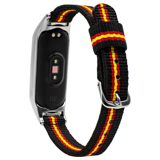 Estuyoya Correa nylon Xiaomi Mi Band 5 España Lineblack