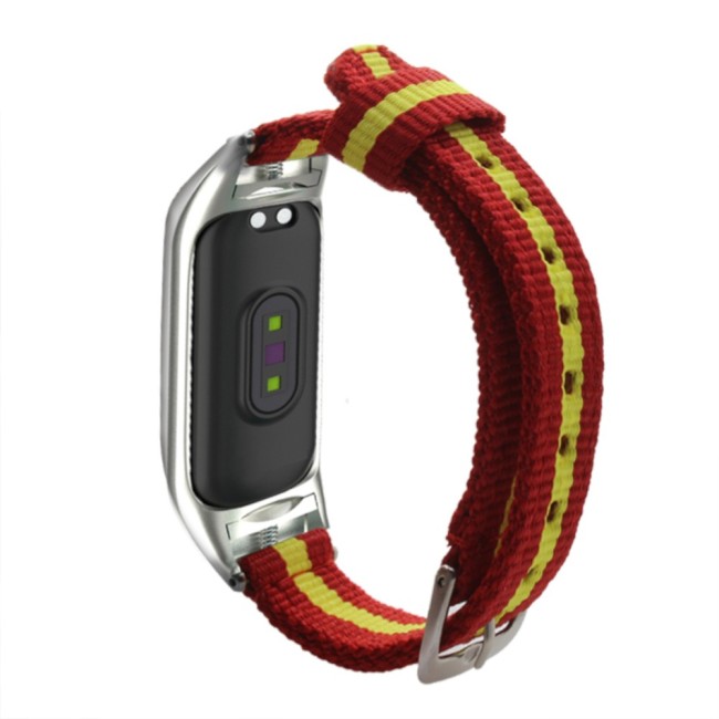 Estuyoya Correa nylon Xiaomi Mi Band 5 España Rojigualda