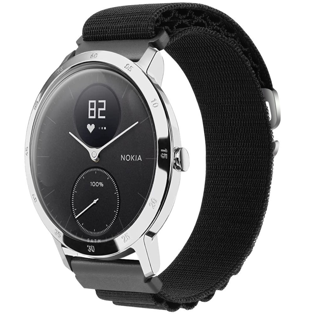 Estuyoya Correa loop nylon Withings Scanwatch 2 - 42mm Negro