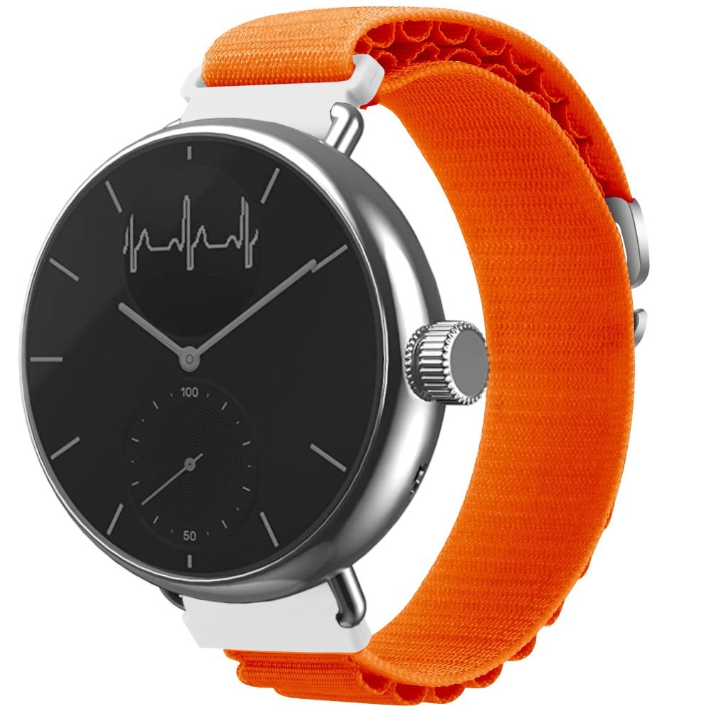 Estuyoya Correa loop nylon Withings Scanwatch 2 - 38mm Naranja