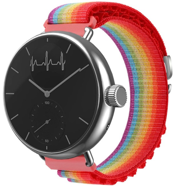 Estuyoya Correa loop nylon Withings Scanwatch 2 - 38mm Rainbow