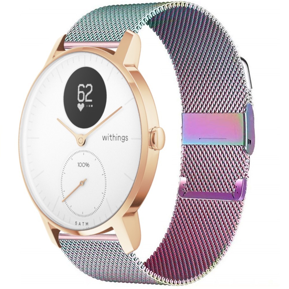 Estuyoya Correa Milanesa Withings Steel HR - 36mm colores