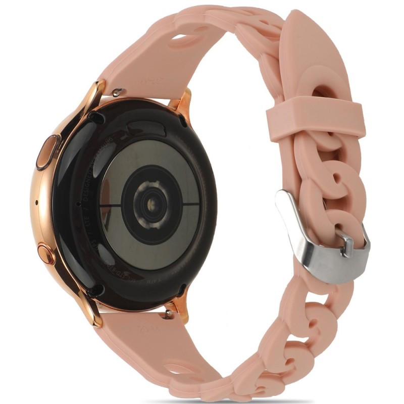 Estuyoya Correa silicona Diseño Cadena Huawei Watch GT 3 Pro - 46mm Rosa