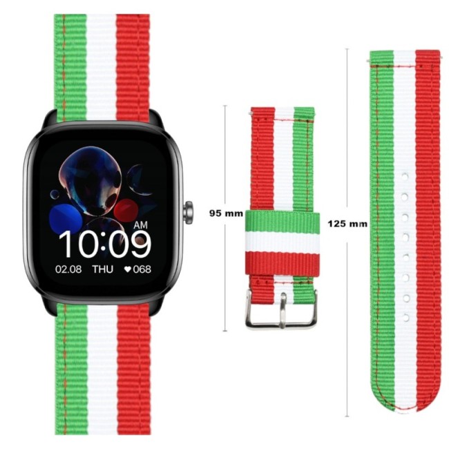 Estuyoya Correa nylon Amazfit Active 42mm Italia