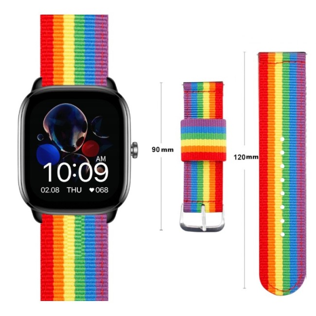 Estuyoya Correa nylon Amazfit Active 42mm lgtbi