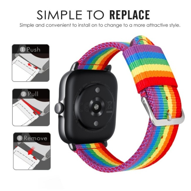 Estuyoya Correa nylon Amazfit Active 42mm lgtbi