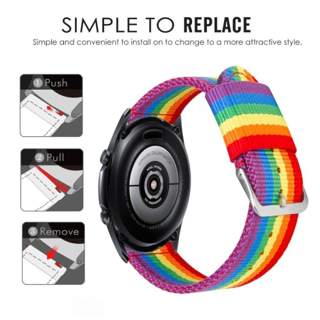 Estuyoya Correa nylon Amazfit T-Rex 3 lgtbi