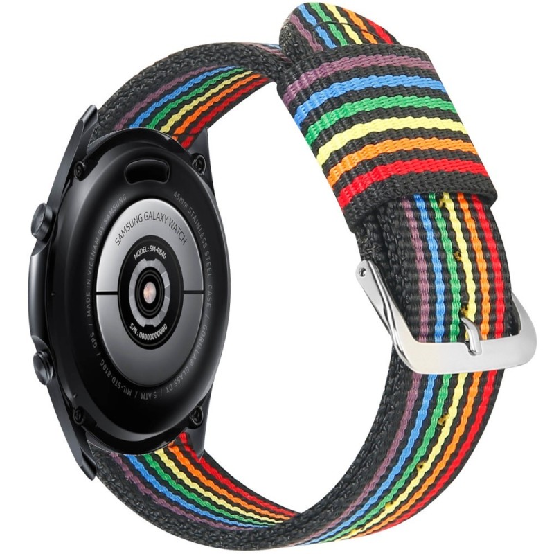 Estuyoya Correa nylon Amazfit T-Rex 3 lgtbi black