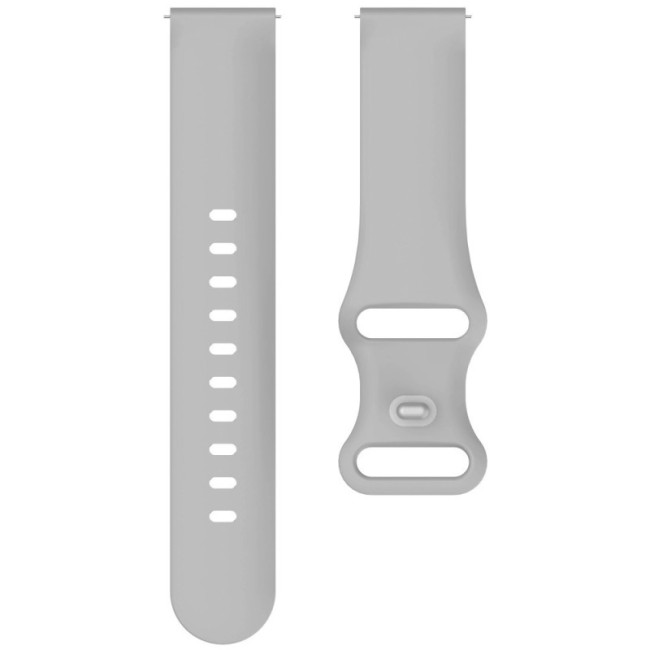 Estuyoya Correa silicona Doble Cierre Amazfit Active 42mm Gris