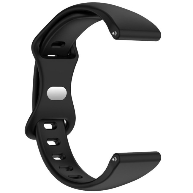 Estuyoya Correa silicona Fina Amazfit Active 42mm Negro