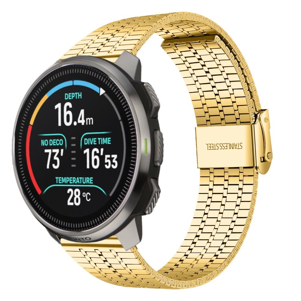 Estuyoya Correa acero Flexible Suunto Ocean oro