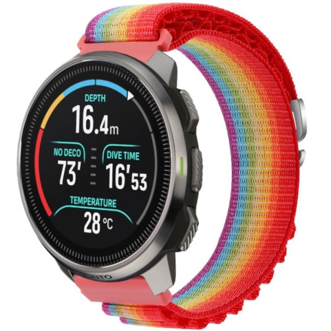 Estuyoya Correa loop nylon Suunto Ocean Rainbow